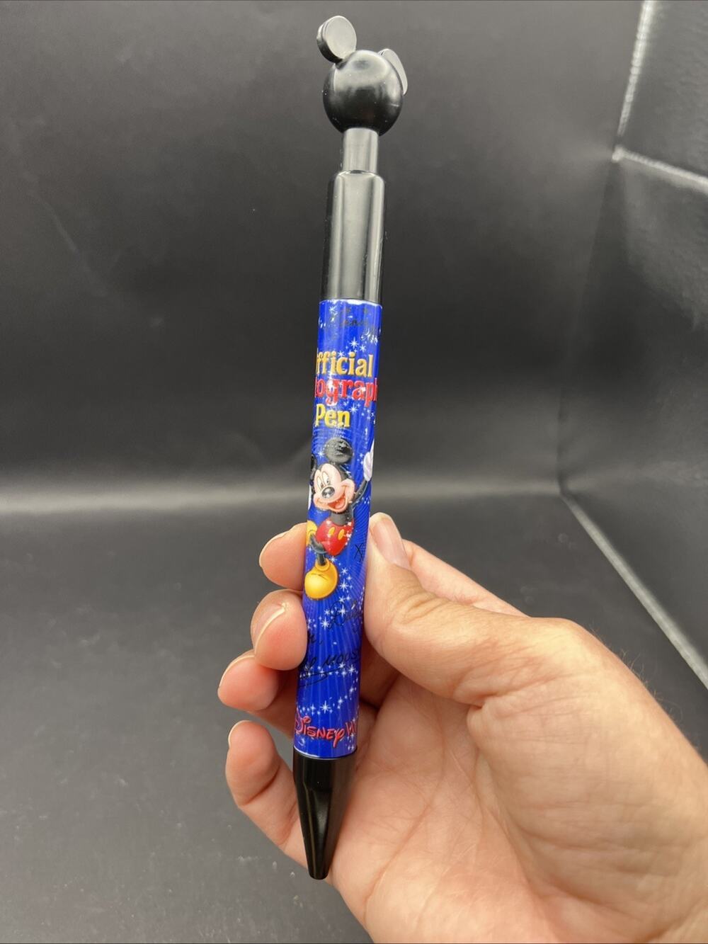 Vintage Disney Parks Official Mickey Mouse Autograph Pen 90’s-2000’s **NO INK**
